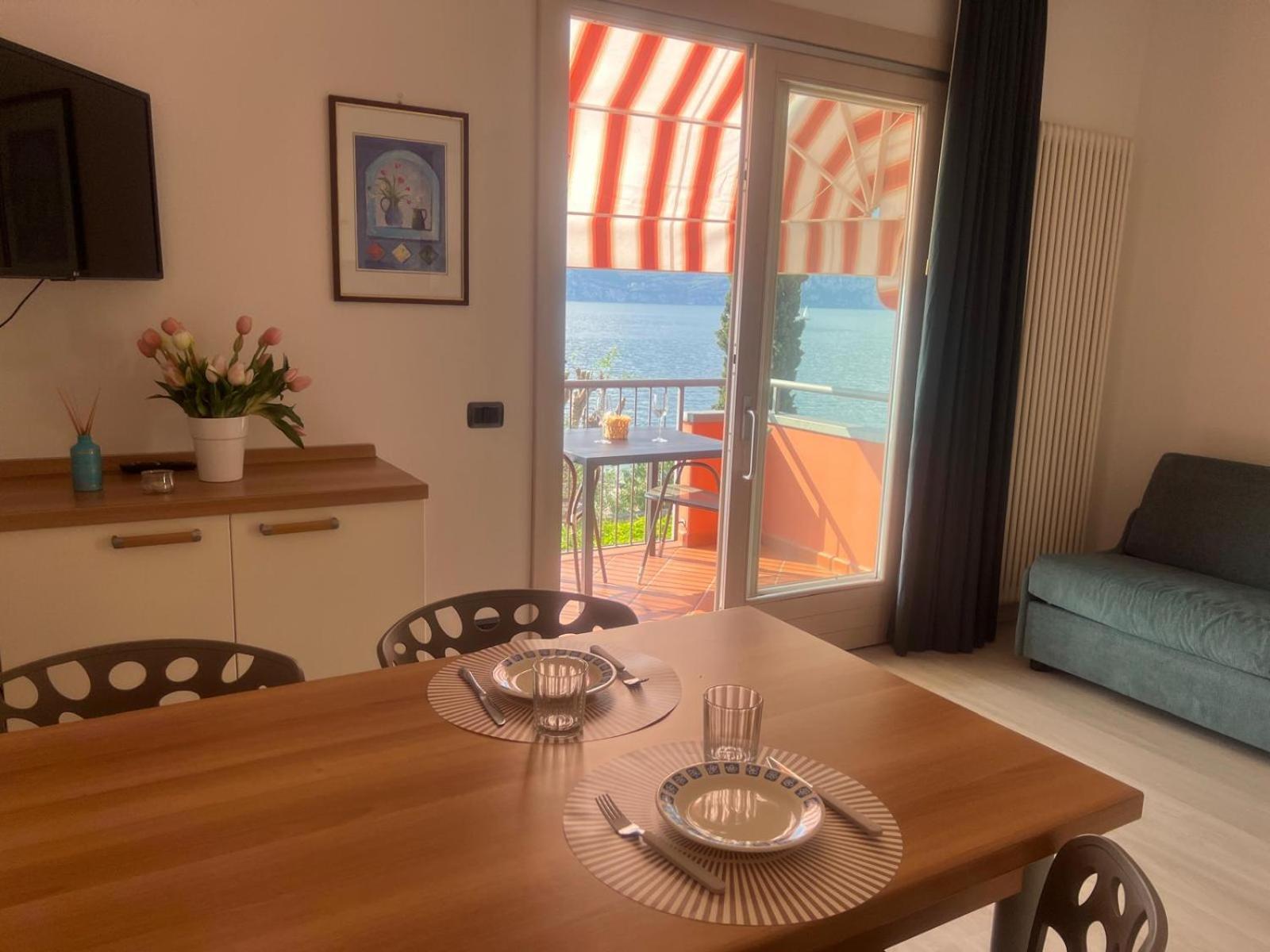 Residence Villa Al Lido Brenzone sul Garda Exteriör bild